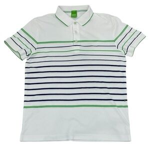 White Hugo Boss Polo Shirt (S)